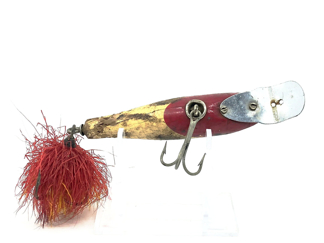 South Bend Baby Pike-Oreno Red & White Color