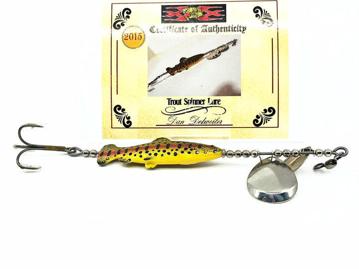 Musky Dan (XXX Lures) Trout Spinner Lure w/COA