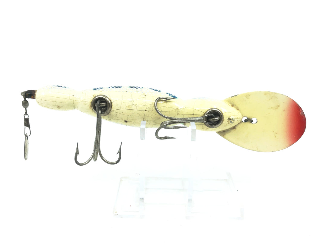 Bomber Wooden Water Dog 1700 Series, #87 Metascale Blue Back Shad Color