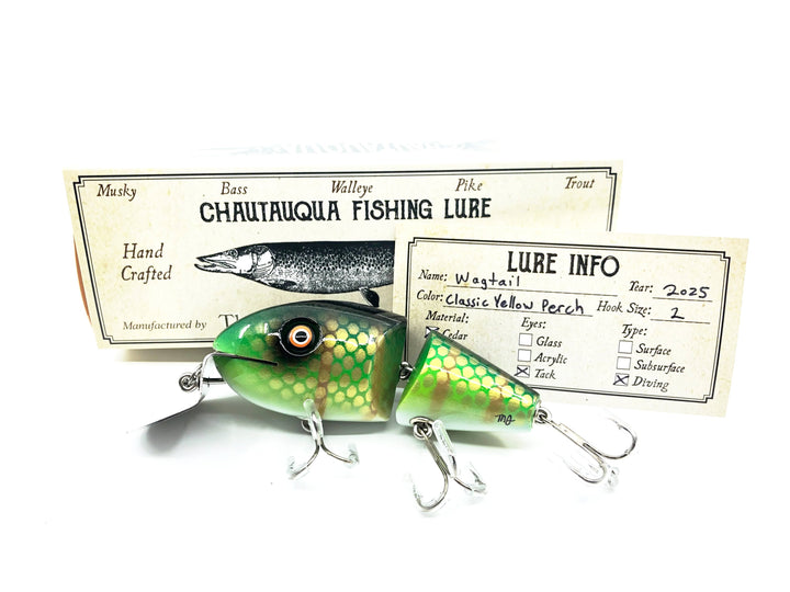 Chautauqua Wagtail, Classic Yellow Perch Color