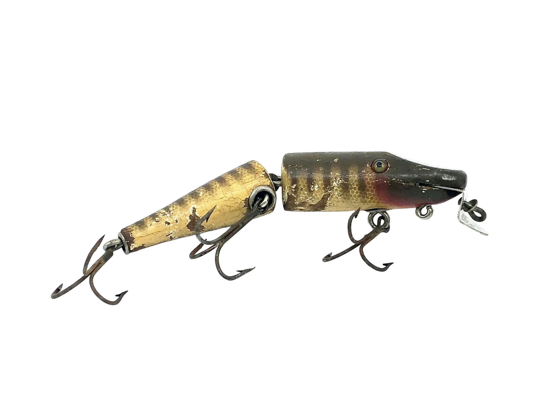 Creek Chub 2600 Jointed Pikie Minnow, Pikie Scale Color 2600 Glass Eyes