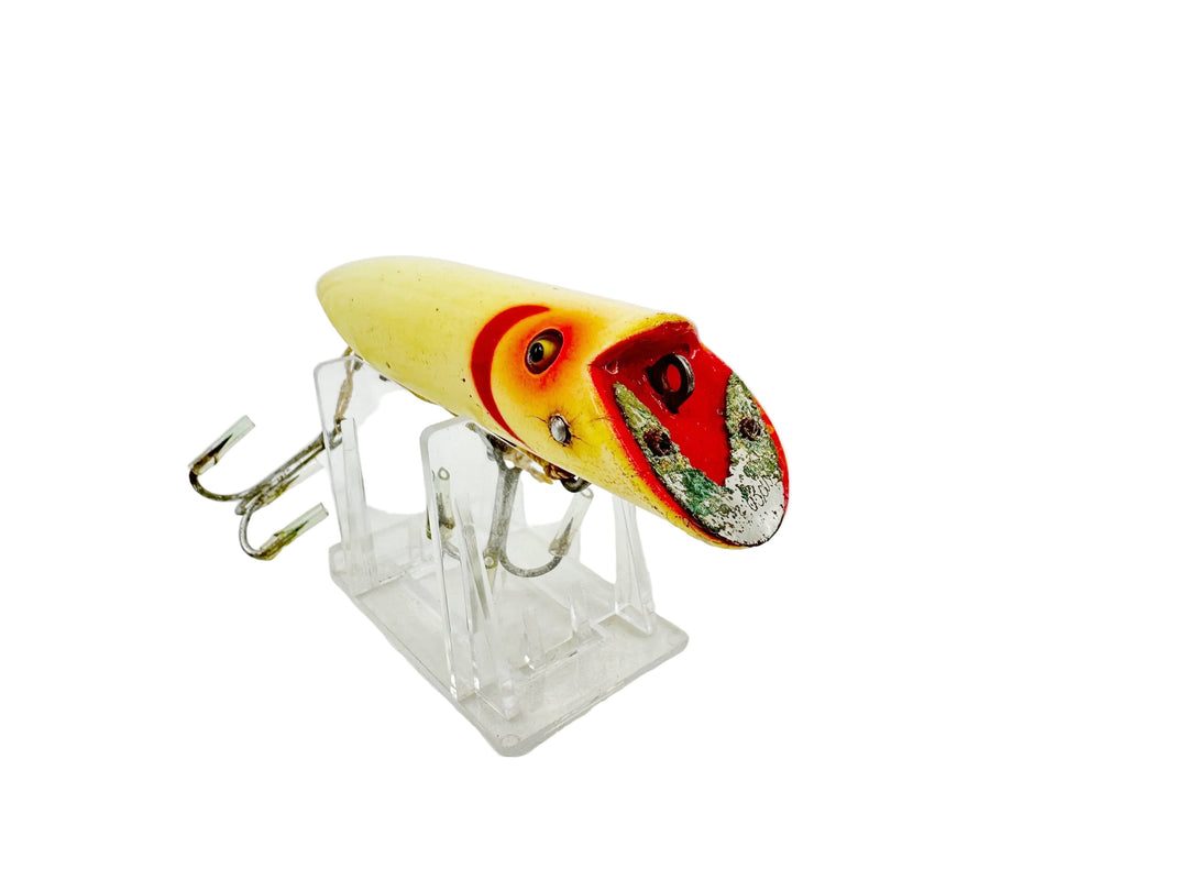 Heddon King Basser 8550, 2M White/Red Gills Color