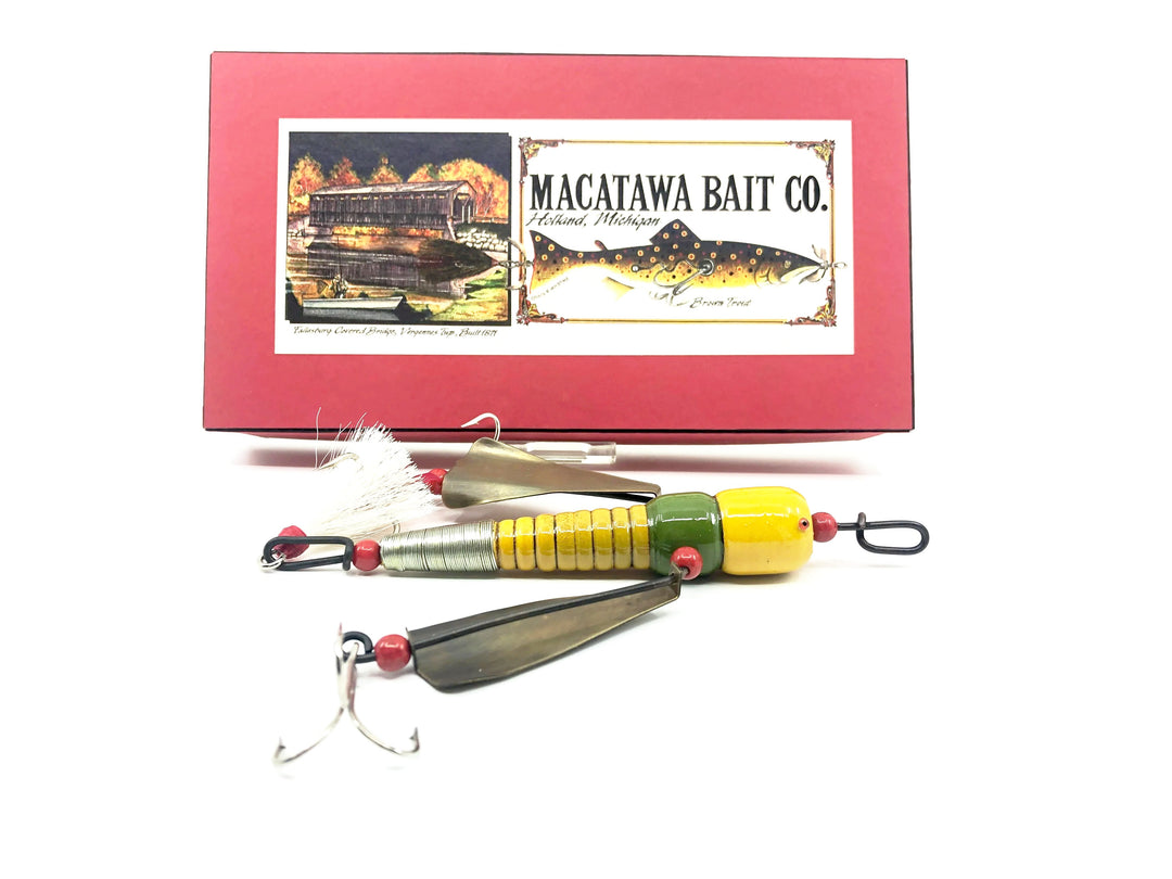 Macatawa Bait Co. Muskie Flying Hellgrammite Lure w/ Box