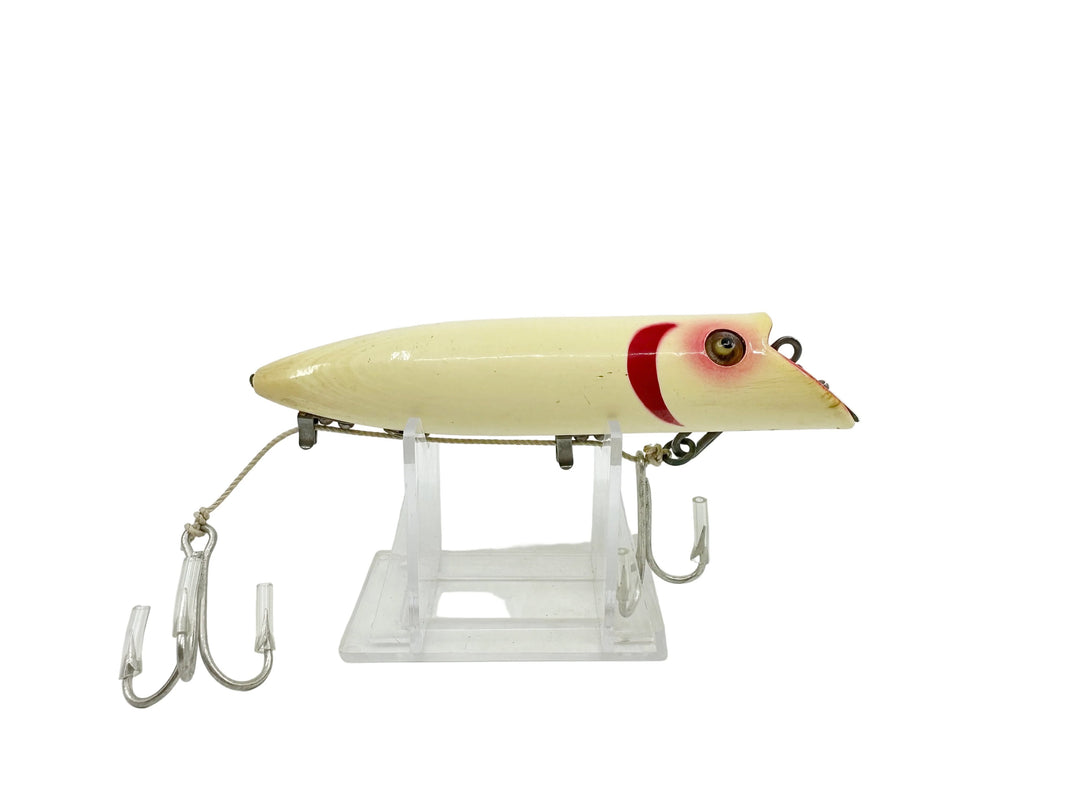 Heddon King Basser 8550, 2M White/Red Gills Color