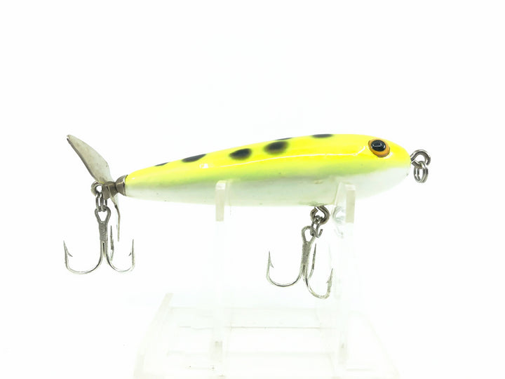 Arbogast Phred's Shadeaux Turbo, Frog/White Belly Color