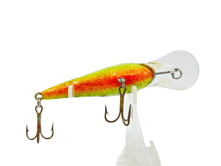 Strike King Dance-N-Shad, Green Sparkles/Back Back Color