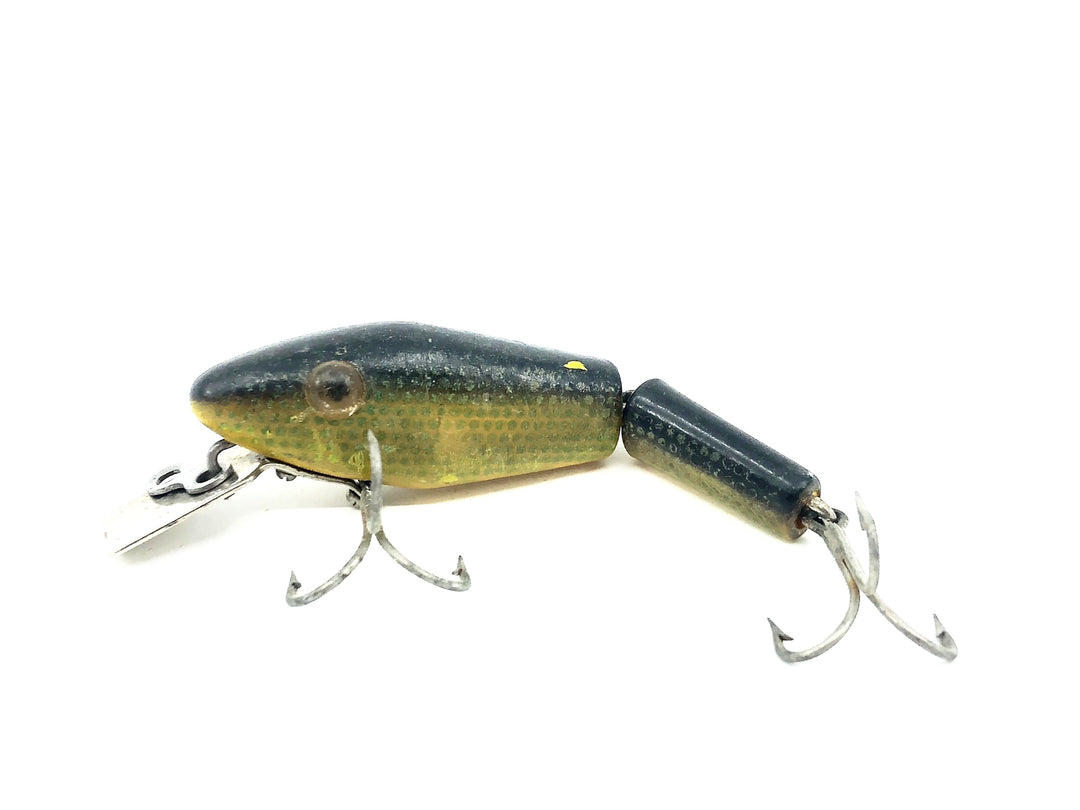 L & S 15M Sinker Minnow, Yellow/Black Back/Gold Scale Color