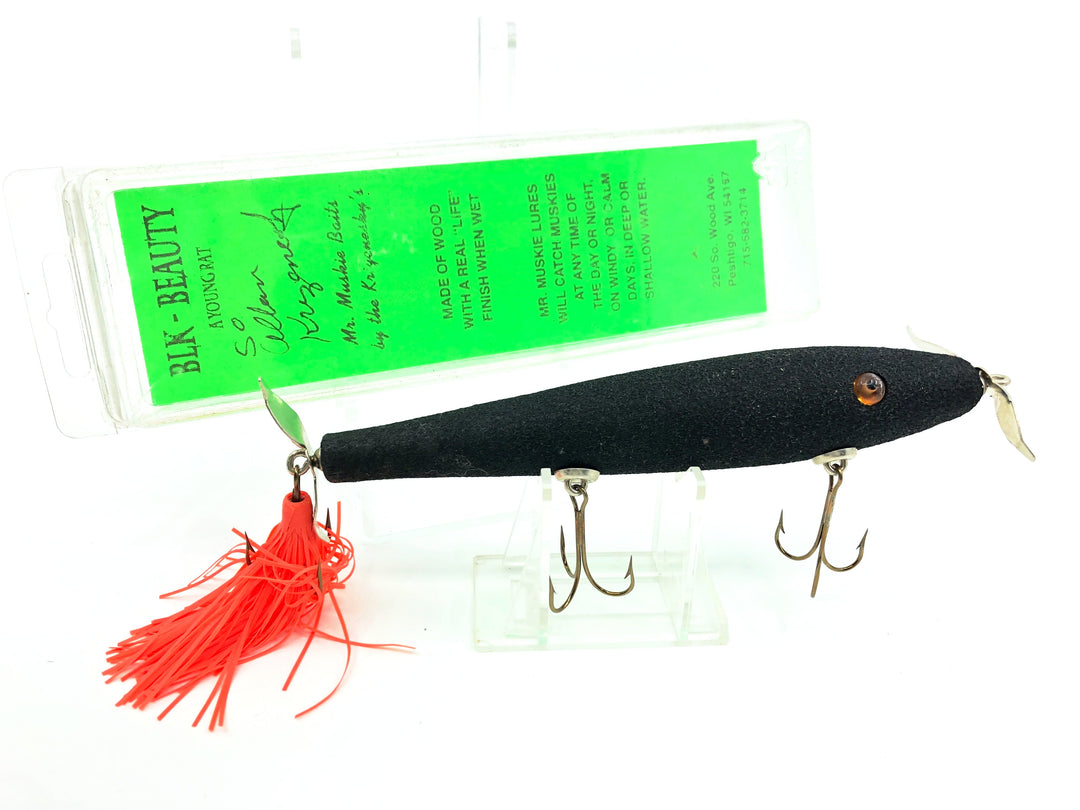 Mr. Muskie Baits by Krizenesky Brothers, Black Beauty with Box