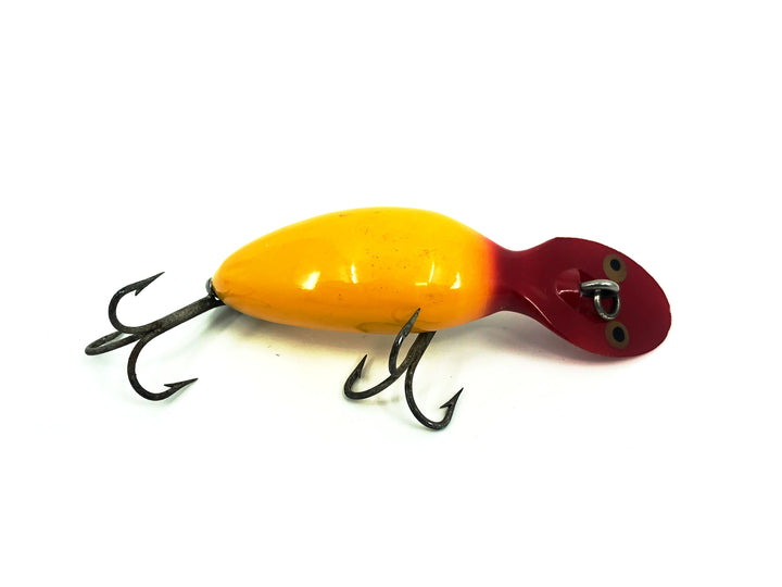 Heddon Tadpolly, YRH Yellow/Red Head Color