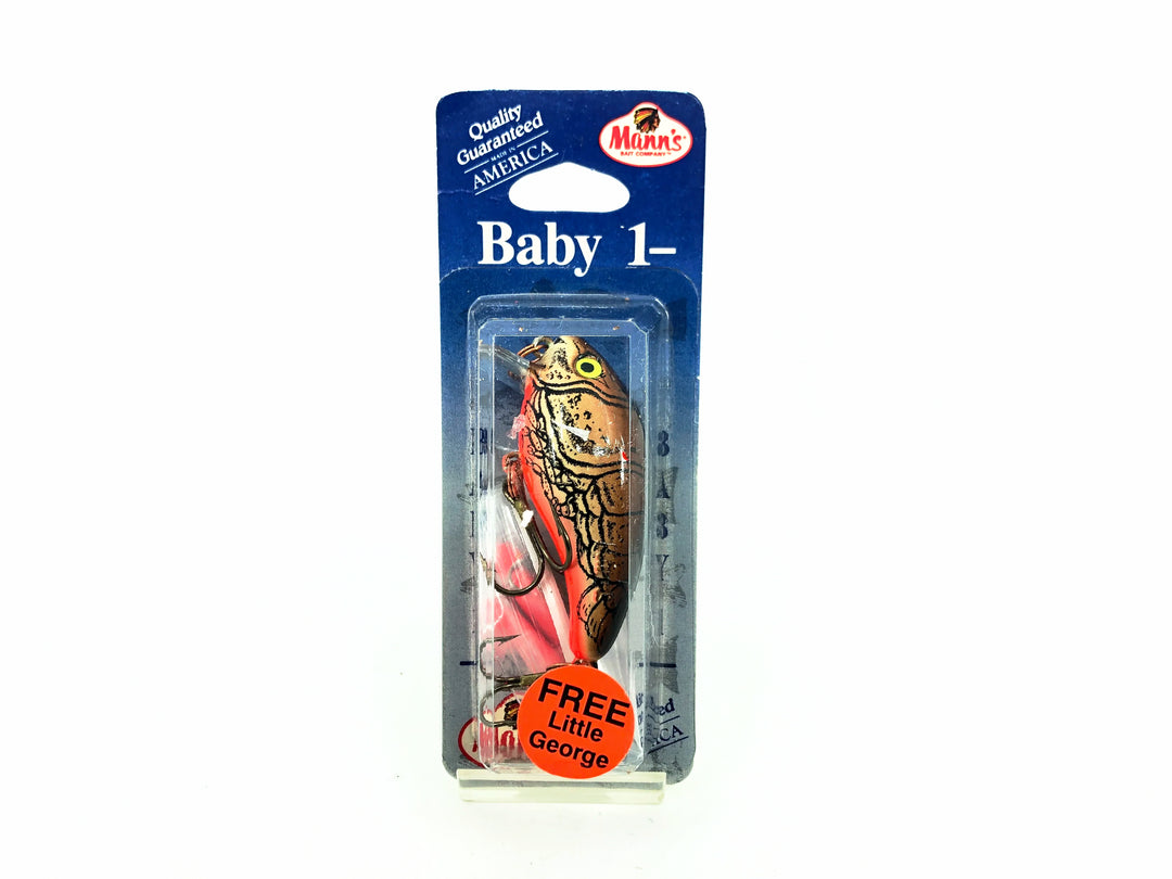 Mann's Baby 1- Minus, Brown Crawfish Color on Card - Free Mann's Little George