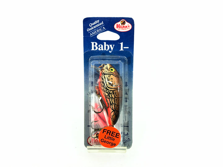 Mann's Baby 1- Minus, Brown Crawfish Color on Card - Free Mann's Little George