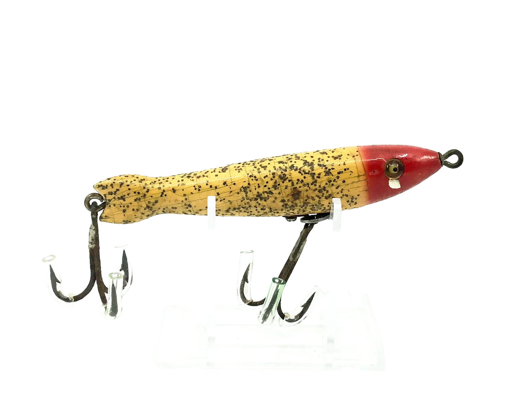 Heddon #800 Saltwater Special (Big Mary), RHF Red Head/Flitter Color