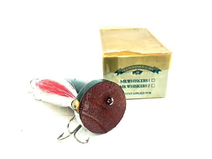 Old Dominion Lures Mr.Whisker, Green/White Color w/Box