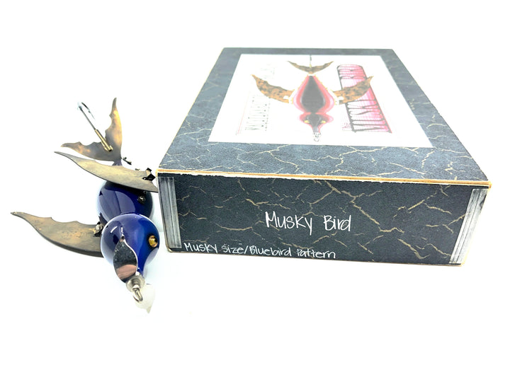 Macatawa Bait Co. Musky Bird, Bluebird Color w/Box