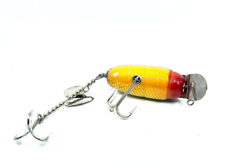 Musky Dan (XXX Lures) Husky Beetle, White Scale Color
