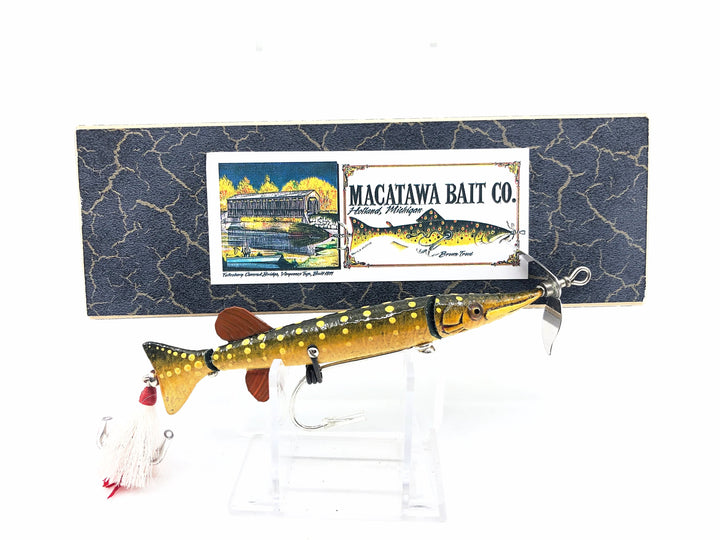 Macatawa Bait Co. Jointed Pike Lure, 1 of 1 w/Box - Signed Box