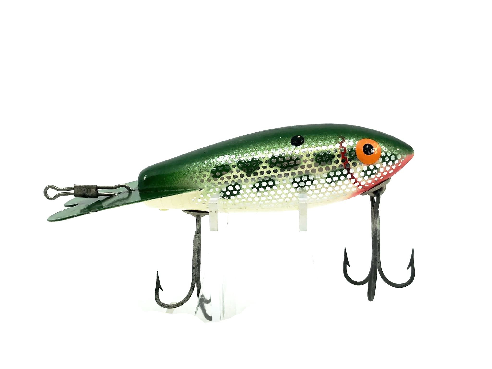 Bomber Wooden 600 Series Lure 683 Metascale Green Back Shad Color – My ...