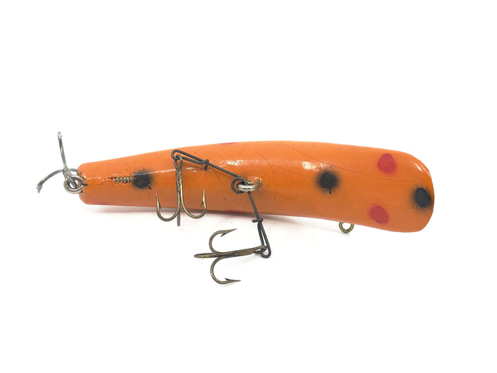 Helin Flatfish T4, OR Orange/Black & Red Spots Color- Wooden, Great Condition
