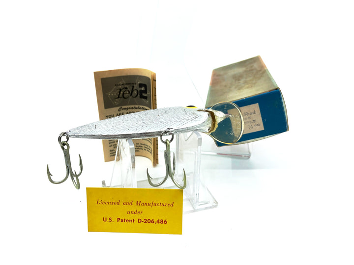 Bill Norman Reb2 Flash Shad 8005, Purple Color with Box and Paperwork