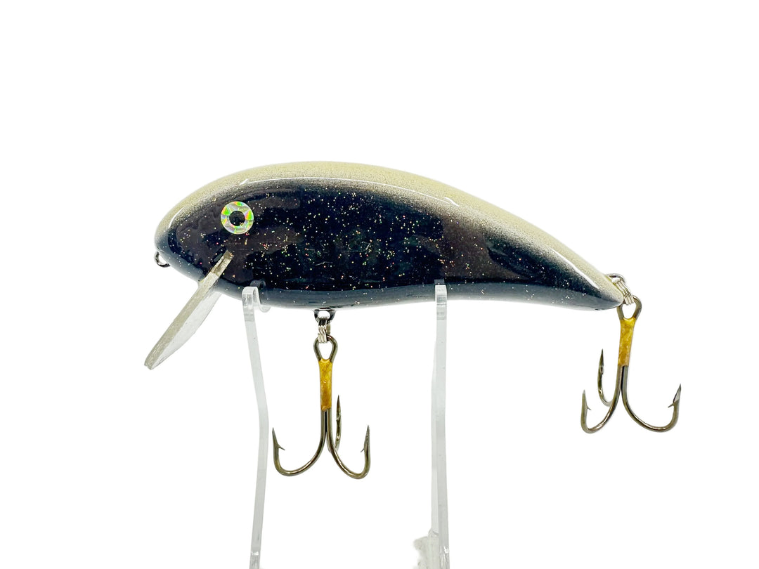 Smoker Tackle SS Shad 5.5", Black Speckles/White Back Color