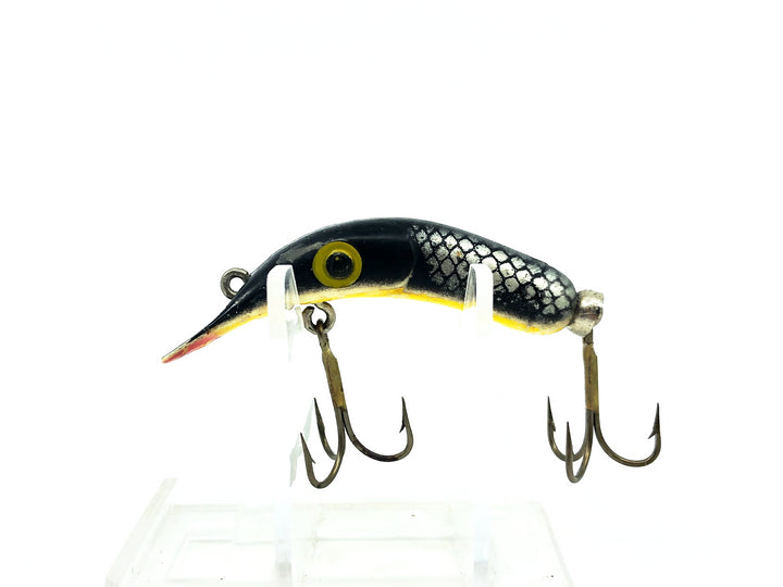 Beno Lure Straight, Black/Silver Scale Color