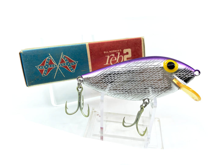 Bill Norman Reb2 Flash Shad 8003, Blue Color with Box and Paperwork