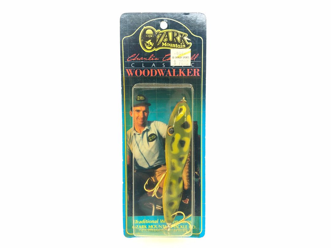 Ozark Mountain Charlie Campbell Woodwalker, Frog Color on Card