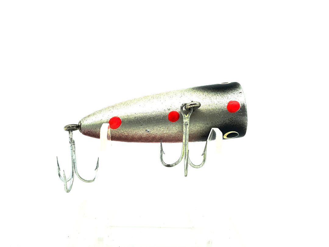 Eppinger Dardevle Osprey Bass Plug, Silver/Red Scale Color