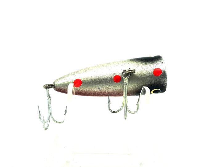 Eppinger Dardevle Osprey Bass Plug, Silver/Red Scale Color