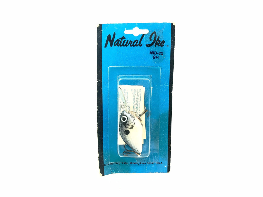 Lazy Ike Natural Ike Shad Color NID-20 SH on Card