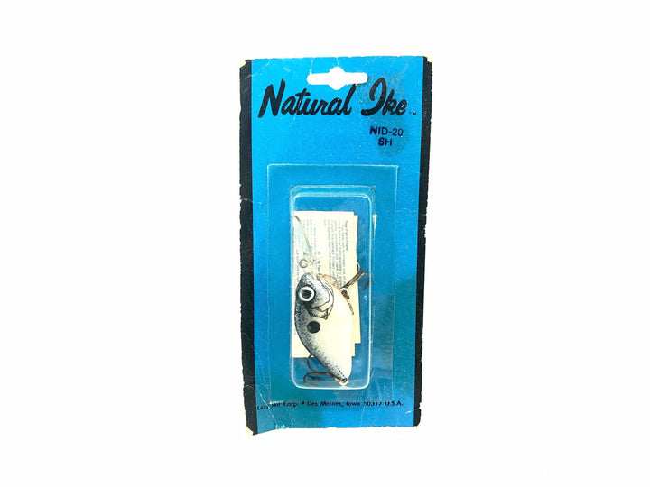 Lazy Ike Natural Ike Shad Color NID-20 SH on Card