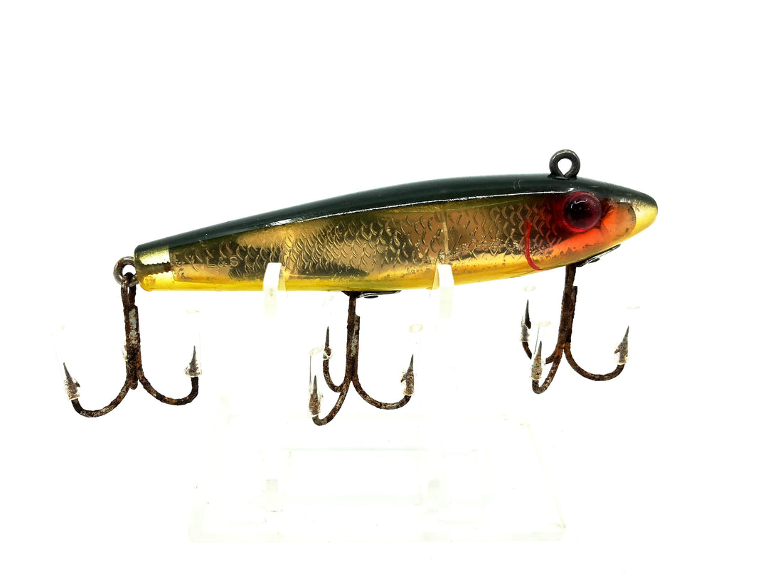 L & S Mirrolure 52MR-19, Green/Gold Scale Color