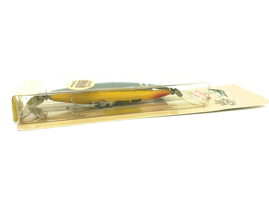 Heddon Wood Dying Flutter, BF Bullfrog Color New on Card