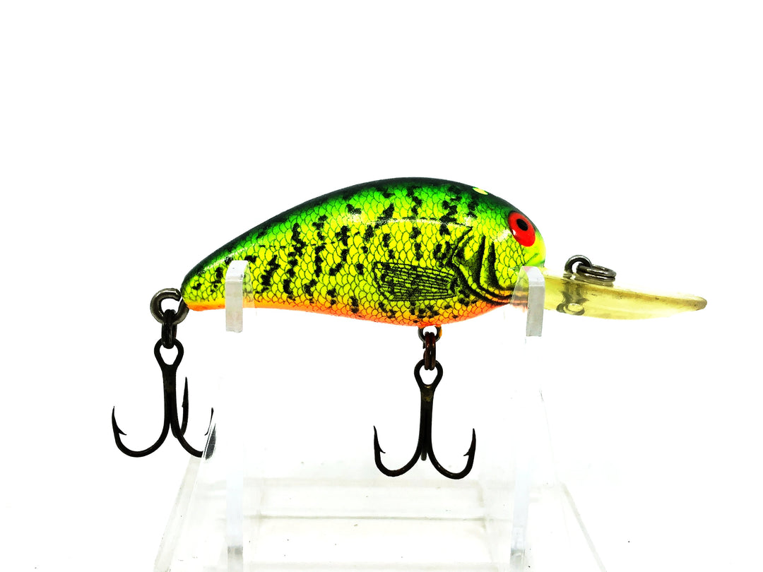 Bomber Model A 6A, XM7 Fire River Minnow/Orange Belly Color Screwtail