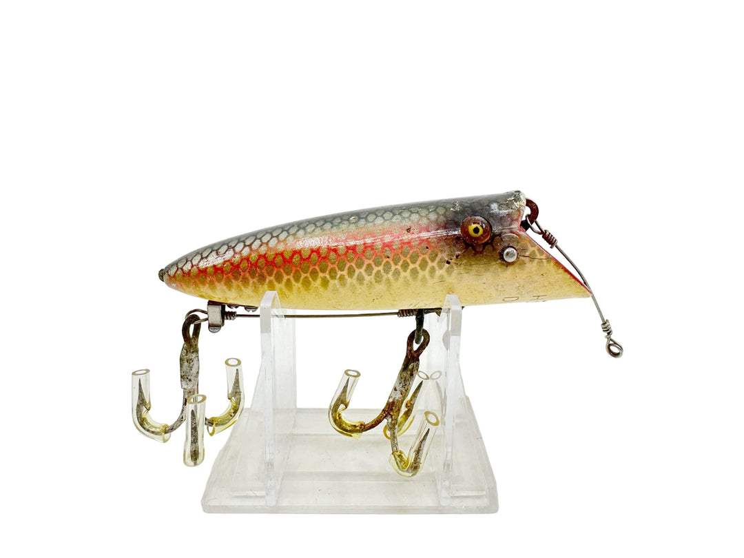 Heddon Deluxe Basser 8520, 9P Shiner Scale Color