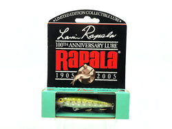Rapala 100th Anniversary Model LR-100, EIR Silver Olive Color with Box