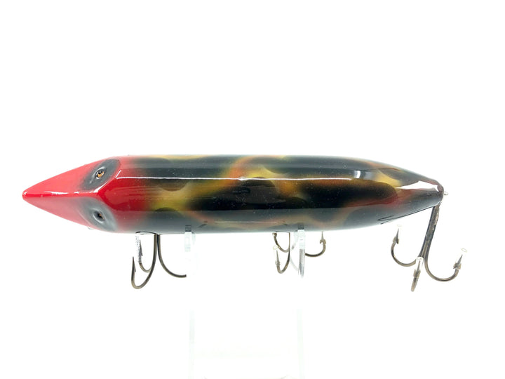 Musky Dan (XXX Lures) Musky Vamp, Vamp on Fire Color w/COA