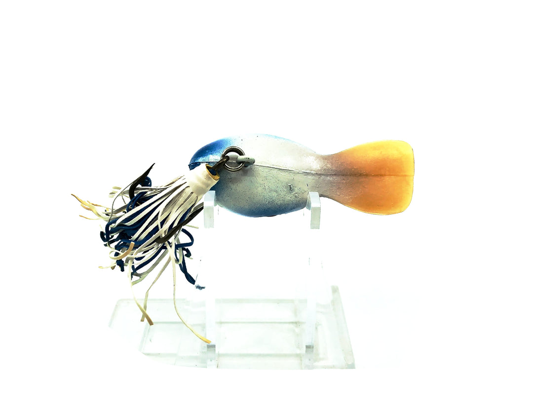 Bass Bird Bait Co. Ubangi, White/Blue Color