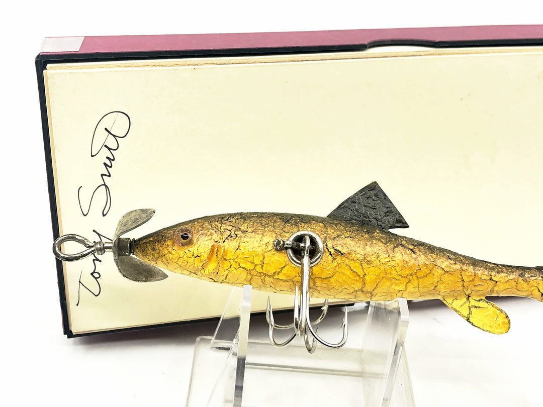 Macatawa Bait Co. Bass Size Sucker Lure with Box- Signed, Heddon Hardware