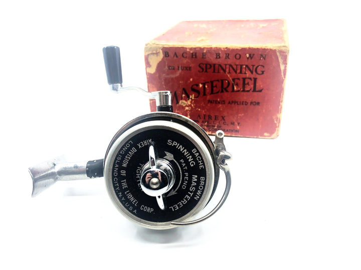 Airex (Bache Brown) Mastereel Model 2 Spinning Reel, Box, Paperwork & Paperwork - 1947