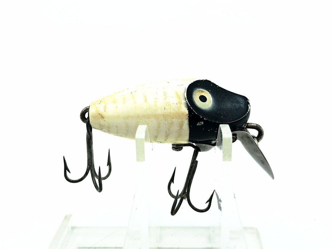 Heddon Midgit Digit River Runt Spook 9020, SR-XBY Spook Ray, Black & Yellow Color