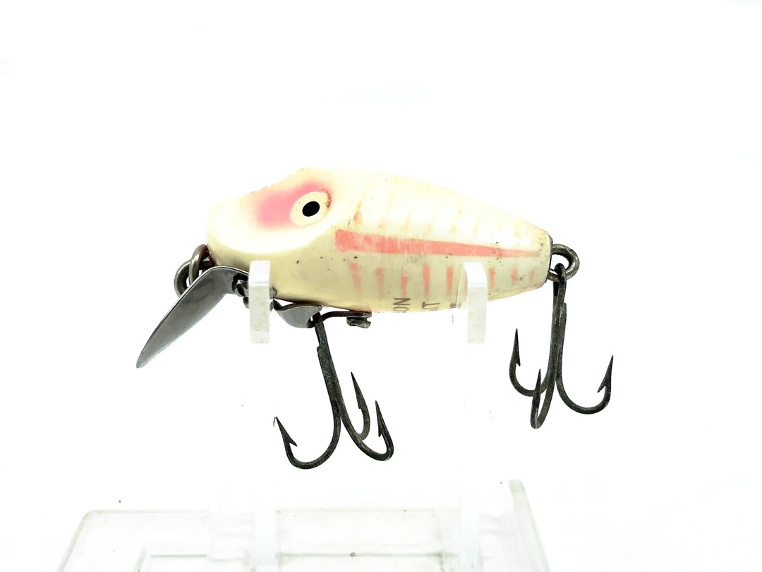 Heddon Midgit Digit River Runt Spook 9020, SR-XRW Spook Ray, Red & White Color