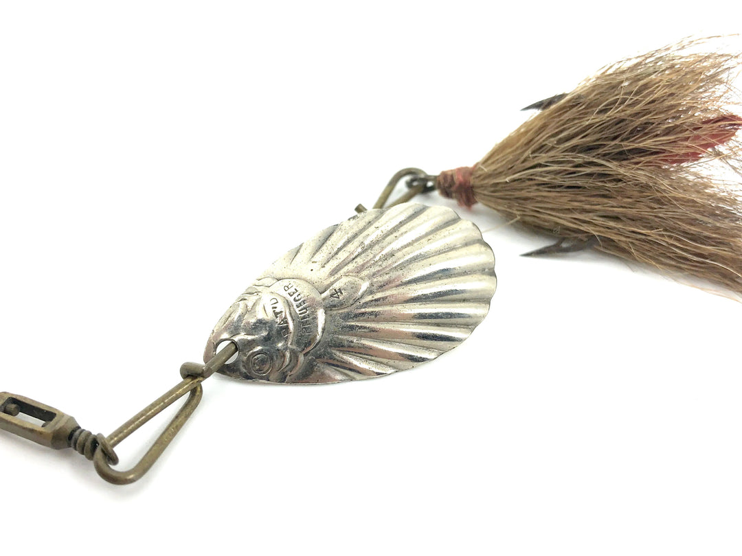 Vintage Pflueger 4 Fluted Spinner