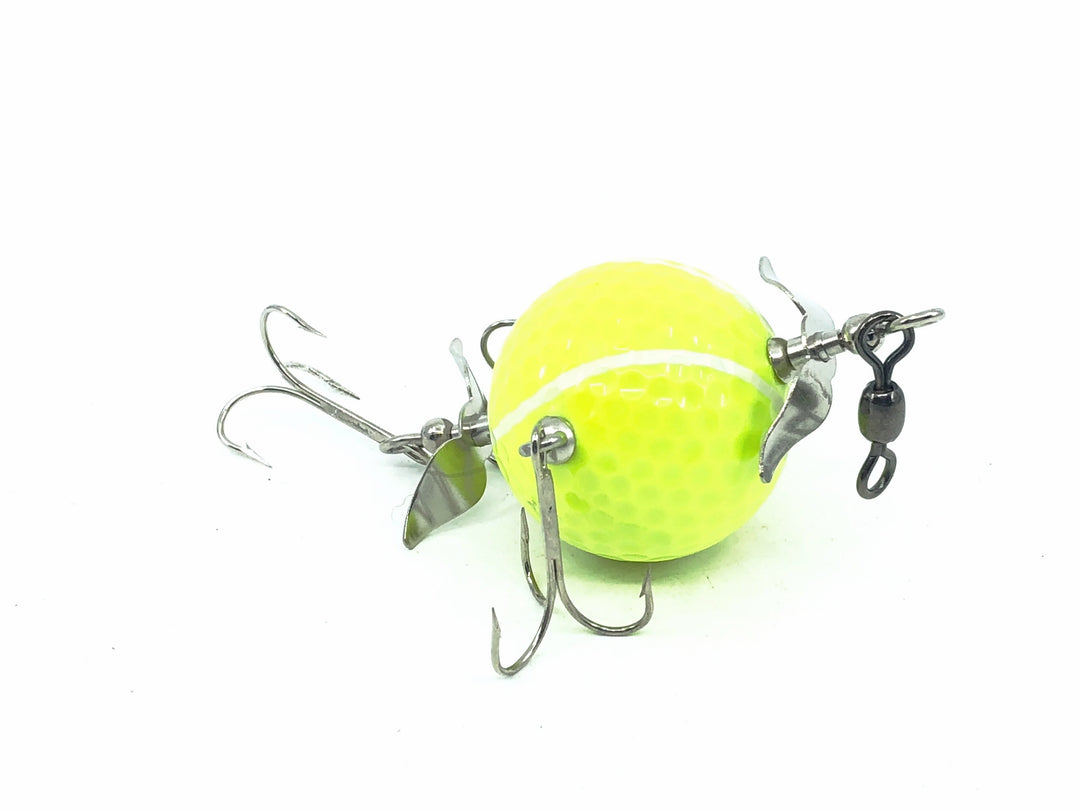 Musky Dan (XXX Lures) Golfer Lure, Tennis Ball Color