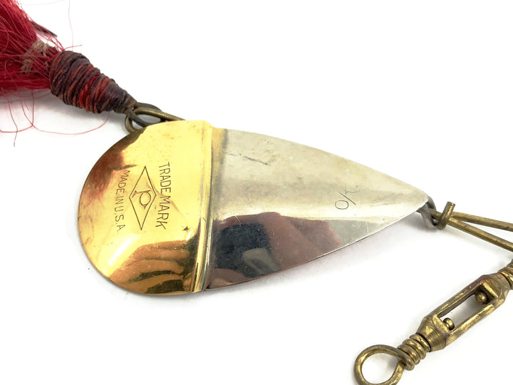 Vintage Pflueger 1/0 Fluted Spinner