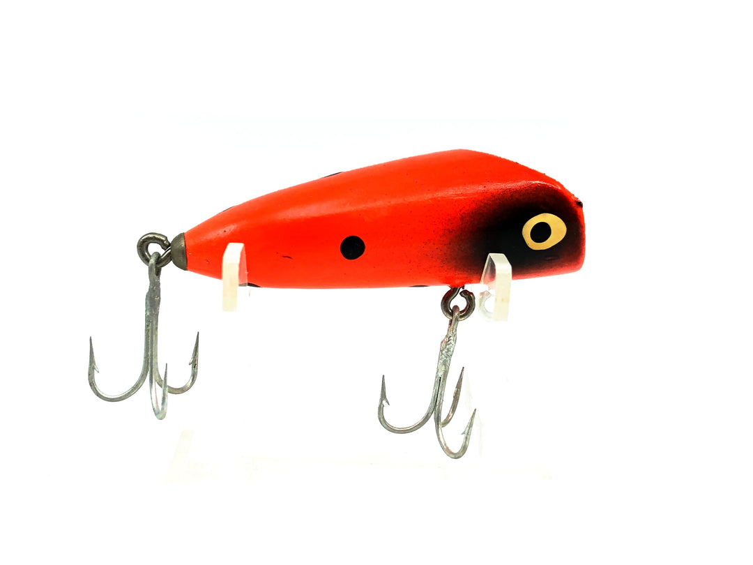 Eppinger Dardevle Osprey Bass Plug, Orange/Black Spots Color