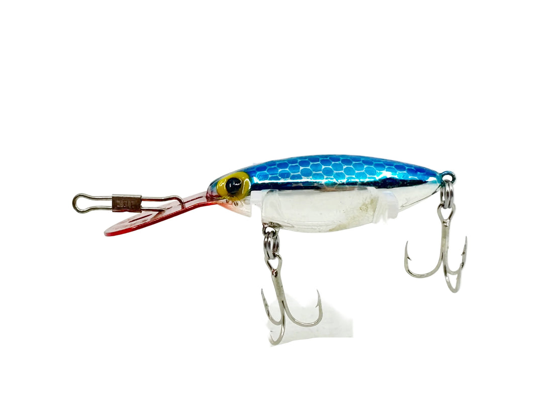 Storm Thin Fin Rattle Tot H133, Metallic Blue Scale/Red Lip Color