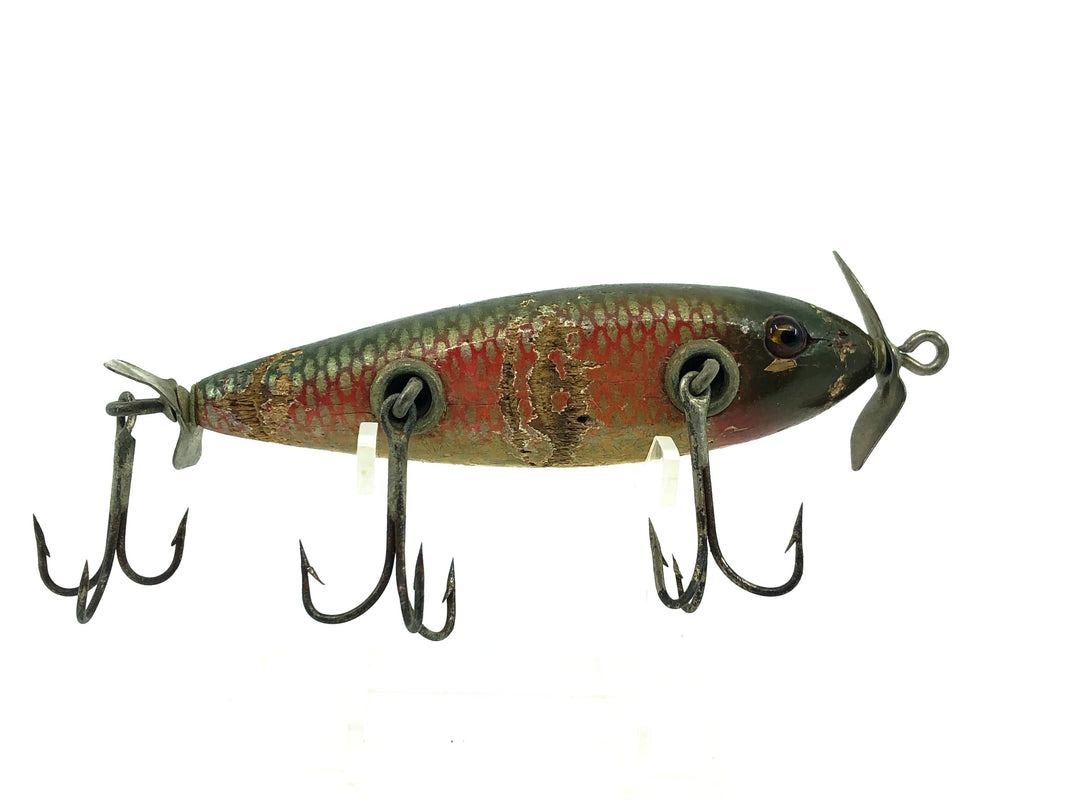 Creek Chub 1500 Injured Minnow, 1505 Red Side Color