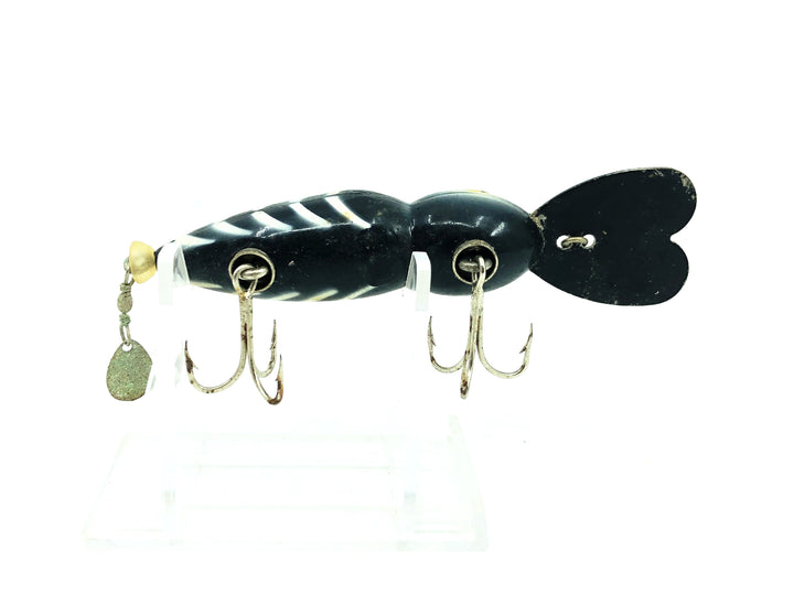 Whopper Stopper Hellbender, Black/White Ribs Color