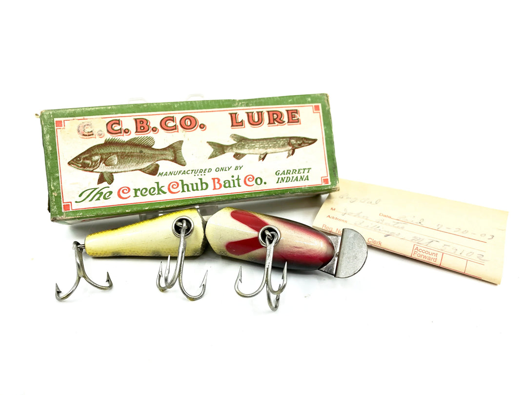 Creek Chub Jointed Pikie 2600 Perch Color 2601 w/Box